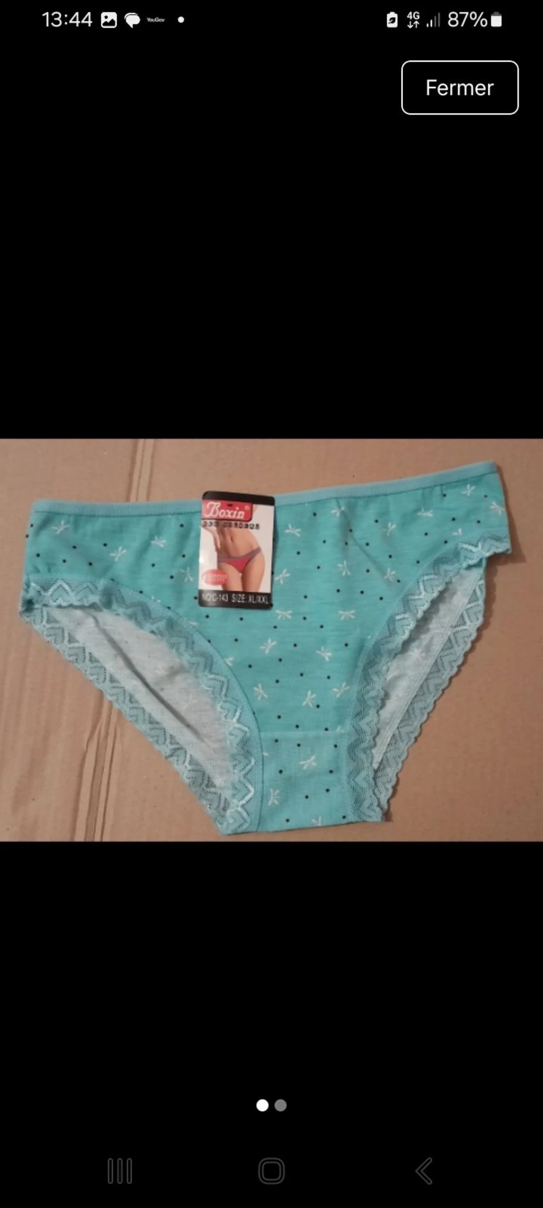 Magnífico lote de 3 culottes talla 40 42 nuevas leer bien gracias – photo 2